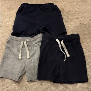 Old Navy Kids Shorts Trio in Navy and Gray